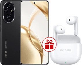 

Смартфон HONOR 200 8GB/256GB международная версия (вельветовый черный) и наушники HONOR Earbuds X6 (белый) по акции