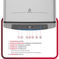 Накопительный электрический водонагреватель Ariston Velis Lux Abse Dry Wifi 80