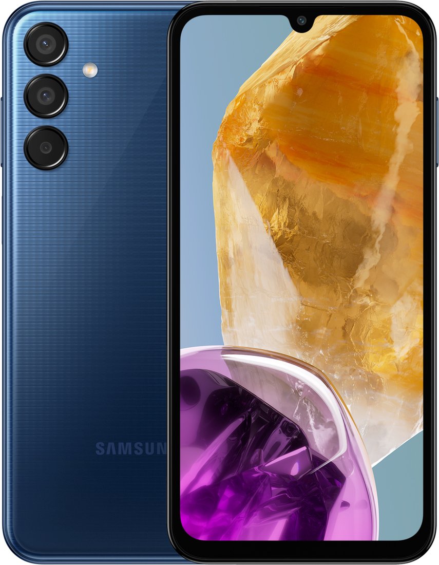 

Телефон Samsung Galaxy M15 5G SM-M156B 6GB/128GB (темно-синий)