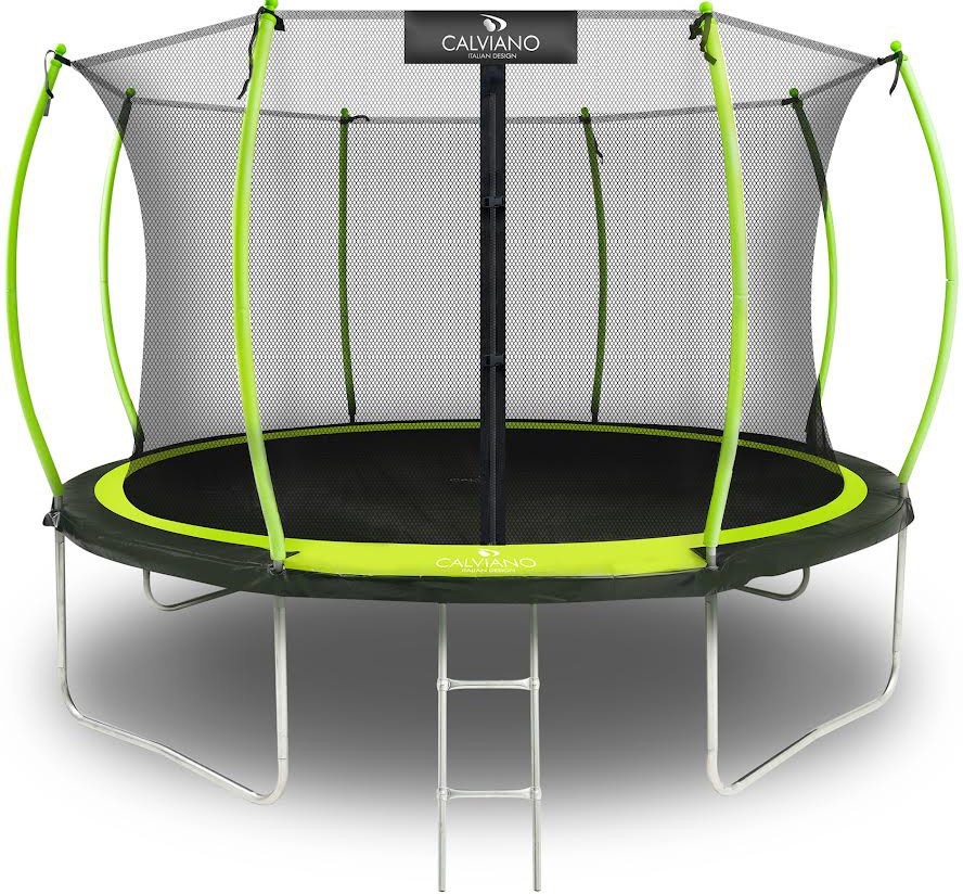 

Батут Calviano Inside Master Green 374 см - 12ft (внутренняя сетка, с лестницей)