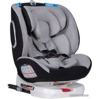 Детское автокресло Farfello Isofix YB102A (серый/черный велюр)