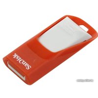 USB Flash SanDisk Cruzer Edge 64GB (красный/белый) [SDCZ51-064G-E35RG]