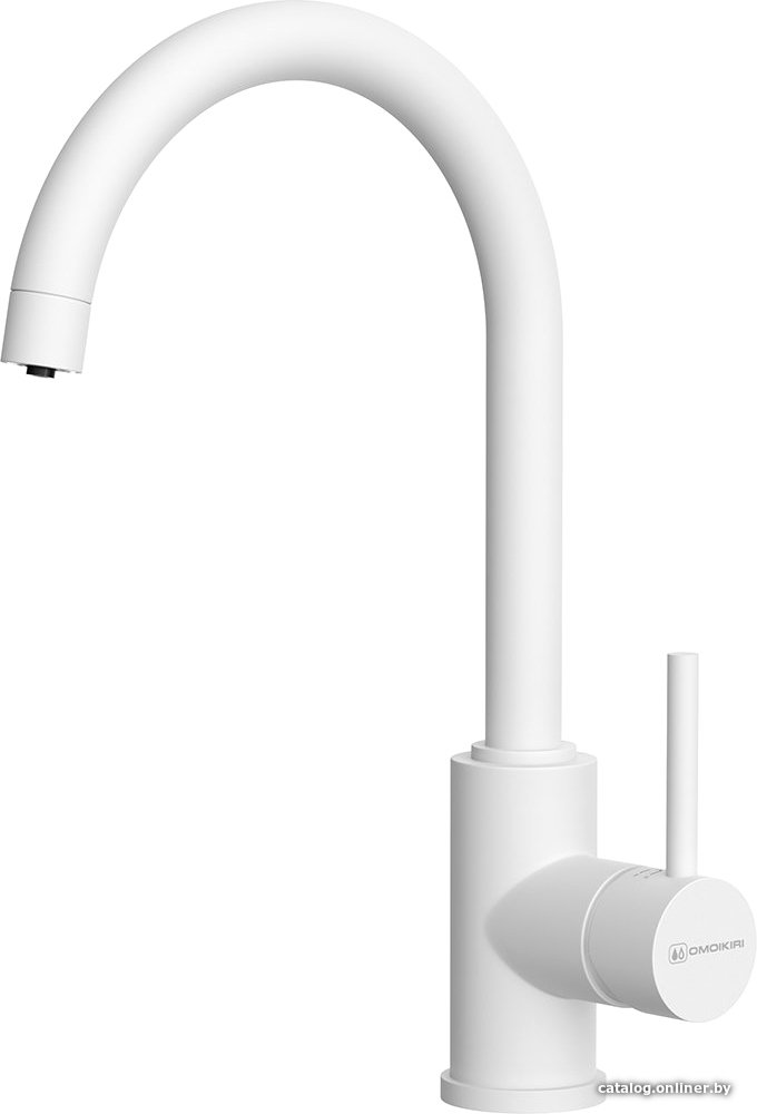 Смеситель Omoikiri Shinagawa 2 Plus-WH (белый)