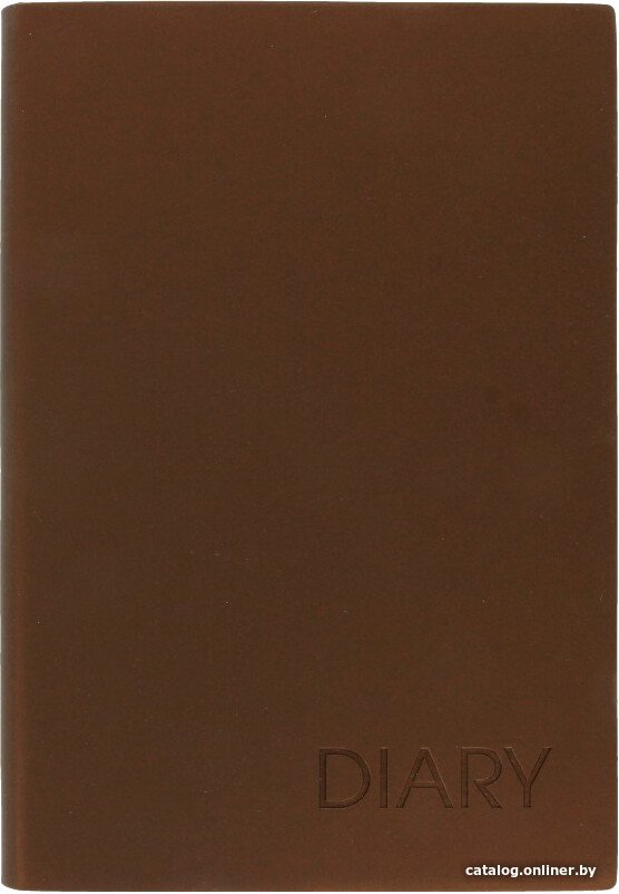 Ежедневник Listoff Коричневый ЕКР52215201 (152 л)