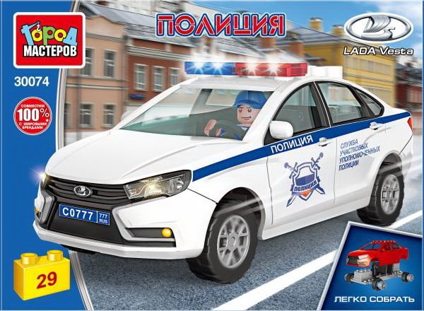 

Конструктор Город мастеров Полиция 30074-KK Lada Vesta