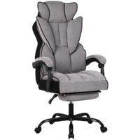 Игровое (геймерское) кресло King Style Pluffy Fabric Black (серый)