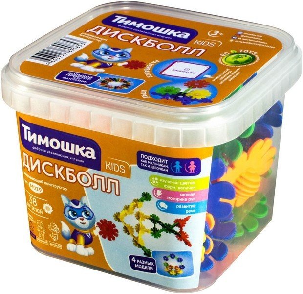 

Конструктор Тимошка Kids М019 ДискБолл
