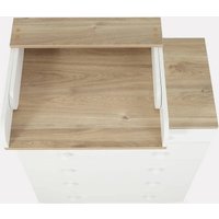 Детский комод Rant Levi 80/5 128 (белый)