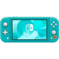 Игровая приставка Nintendo Switch Lite (бирюзовый + Animal Crossing: New Horizons Timmy & Tommy Aloha Edition)