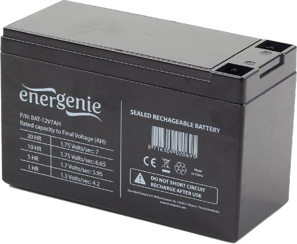 

Аккумулятор для ИБП EnerGenie BAT-12V7AH