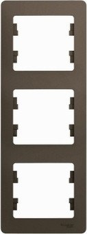 

Рамка Systeme Electric Glossa GSL000807 (шоколад)