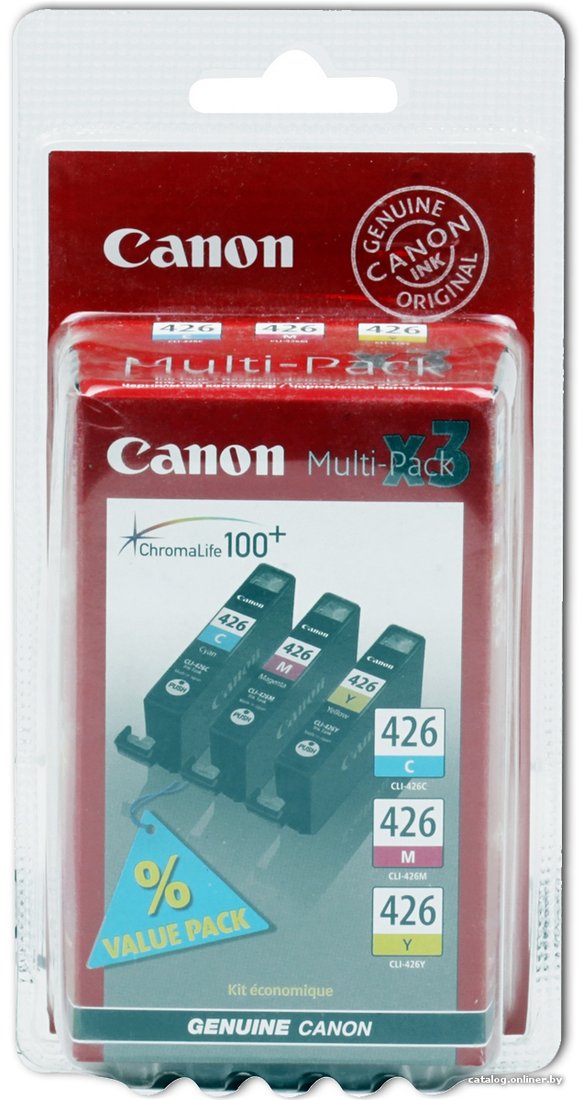 Картридж Canon CLI-426 C/M/Y Multipack