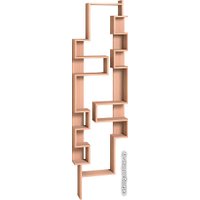 Стеллаж Глазов Twist (дуб отбеленный)