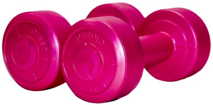 

Набор гантелей Euro-Classic EKDB-1-V 2x1кг (розовый)