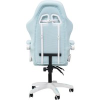 Игровое (геймерское) кресло Calviano 1584 (ткань, голубой)