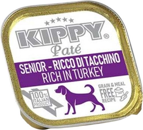 

Консервированный корм для собак Kippy Паштет с ягненком и фруктами 150 г