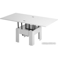 Стол-трансформер AMI Трансформер Элит (белый матовый)