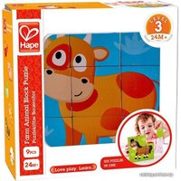 Развивающая игрушка Hape Кубики Ферма E1618_HP