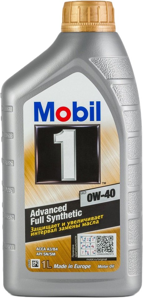 

Моторное масло Mobil 1 FS 0W-40 1л