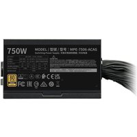 Блок питания Cooler Master MWE Gold 750 V3 ATX 3.1 Non-Modular MPE-7506-ACAG-BEU