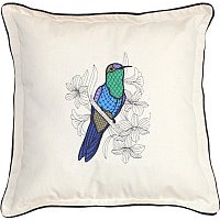 Декоративная подушка Matex Колибри 01-522 (белый)