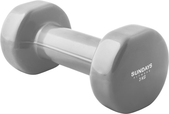 

Гантель Sundays Fitness LKDB-504A 3 кг (серый)