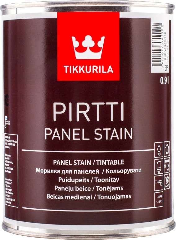 

Морилка Tikkurila Pirtti Panel Stain 0.9 л (базис EP)
