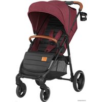 Коляска прогулочная «книга» KinderKraft Grande LX 2020 (burgundy)