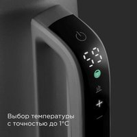 Электрический чайник Redmond (Редмонд) KM238 (серый)