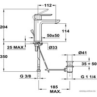 Смеситель TEKA Formentera White [62346120BC]