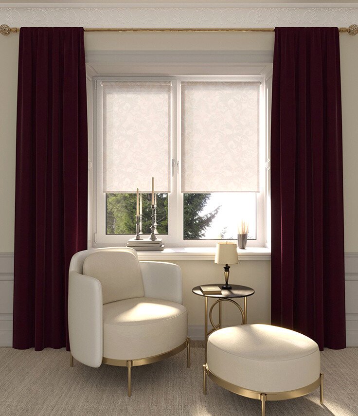 

Рулонные шторы Legrand Севилия 80.5x175 (золотой)