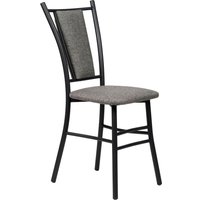 Стул ВВР Марсель (серый/черный, рогожка)