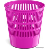 Корзина для бумаг Erich Krause Neon Solid 12 л 55954 (розовый)