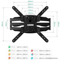 Кронштейн для телевизора Onkron M5 (черный)