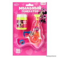 Пистолет для создания мыльных пузырей Sima-Land Единорог Пистолет световой Микки Маус и его друзья 7603415