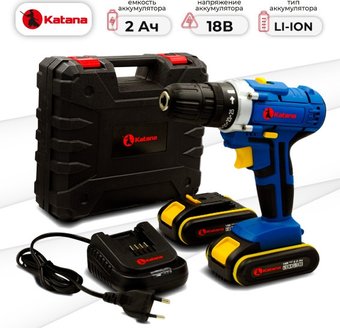 Дрель-шуруповерт KATANA PROdrive 1220