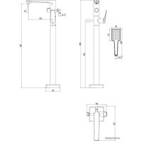 Смеситель Lemark Bronx LM3744GM