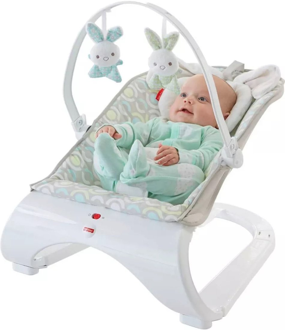 

Шезлонг Fisher-Price Comfort Curve Bouncer DKF64