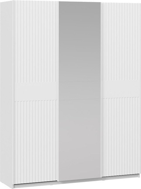 

Шкаф-купе Трия Оскар Тиффани Т2 1800 280816 (белый/белый снег/белый софт)