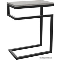 Приставной столик TMB Loft Хидсон ЛДСП 500x300 (бетон чикаго светло-серый)