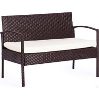 Набор садовой мебели TetChair Лаундж сет mod. 210000 (коричневый/DB-02 бежевый)