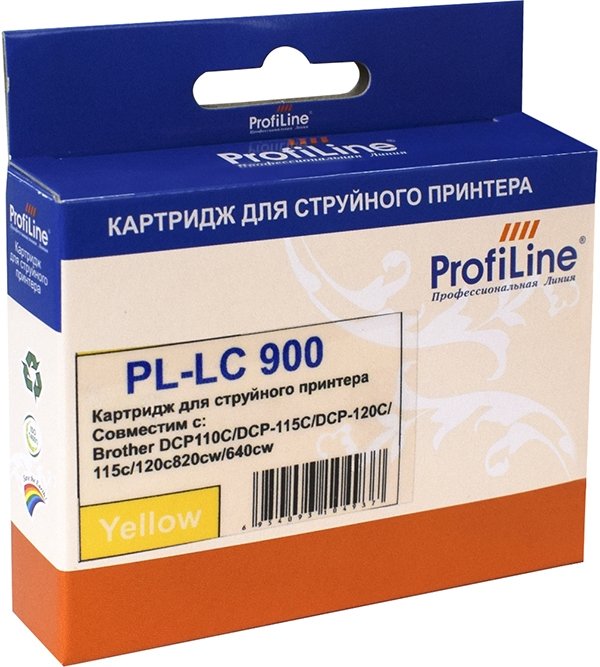 

Картридж ProfiLine PL-LC900Y (аналог Brother LC900Y)