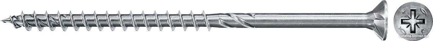 Шуруп Fischer PowerFast FPF II CZP 5.0 x 100 BC 200 670408 (200 шт)