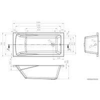 Ванна Lavinia Boho One 150x70 3701005P