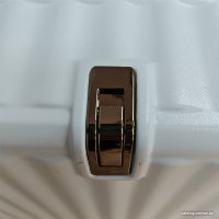 Чемодан DoubleW E087# (S, белый)