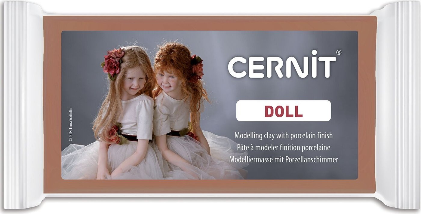 Полимерная глина Cernit Doll (карамельный, 500 г)
