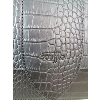 Женская сумка Souffle 249 2495001 (черный кайман эластичный)