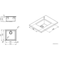 Кухонная мойка Smeg VZP45B