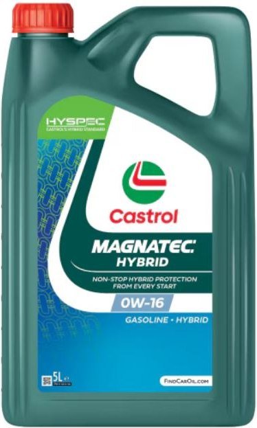 

Моторное масло Castrol Hybrid 0W-16 5л