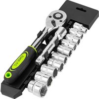 Набор трещотка с головками ForsLine FL-4123 (12 предметов) в Борисове